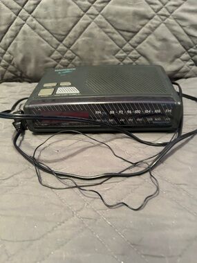 Magnavox AM/FM Clock Radio - Black